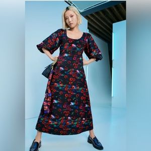 Rachel Comey x Target Floral 3/4 dress, NWT size 24W/26W